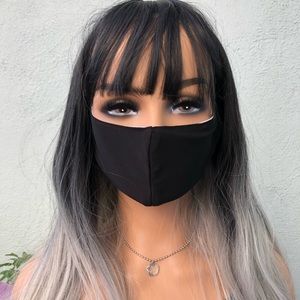 Beautiful Unique Handmade Masks ✨ Black drop 🖤🖤🖤